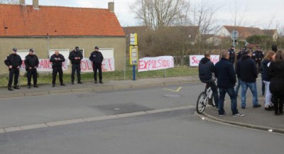 Calais : les fascistes se mobilisent contre les squatteurs